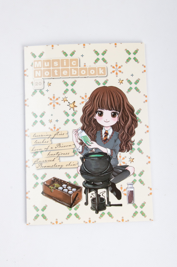 Зошит для нот, А4, 20 аркушів